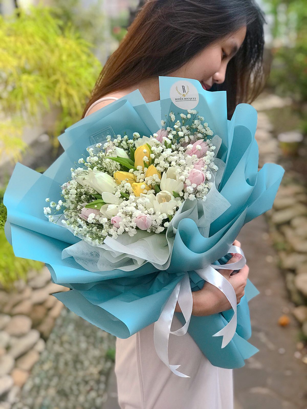 25 Tulips bouquet 1.3 jt